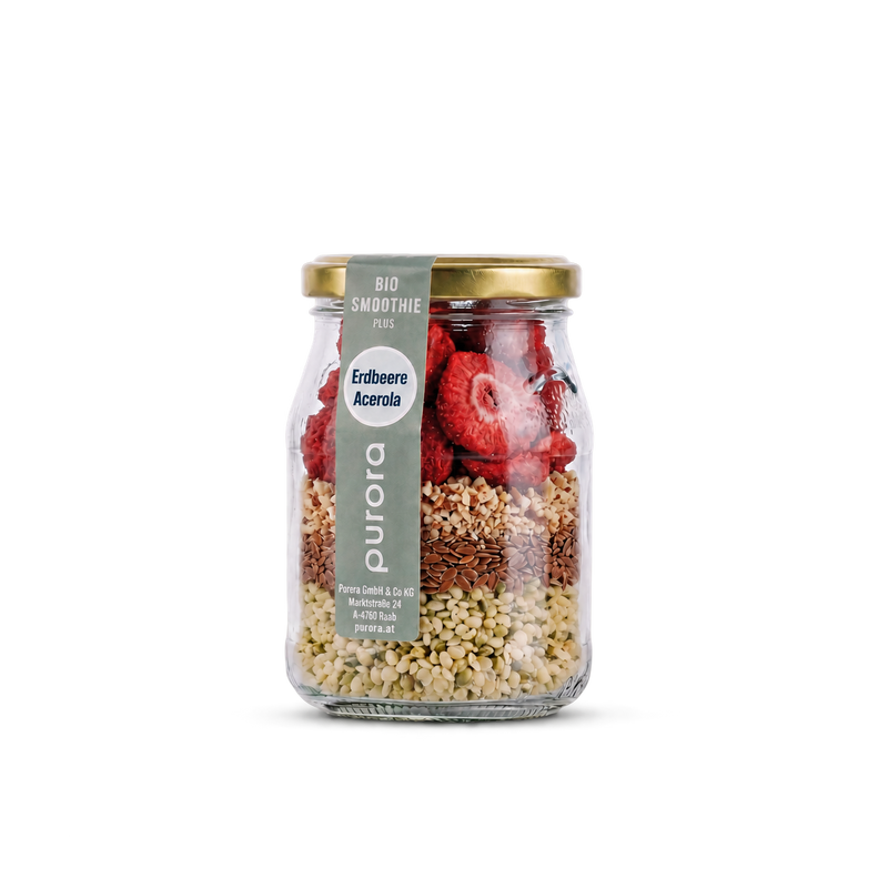 SMOOTHIE PLUS - Erdbeere, Himbeere, Acerola