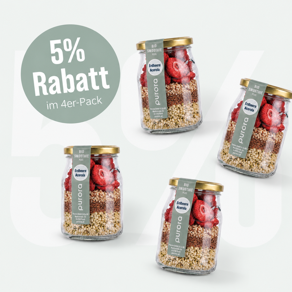 SMOOTHIE PLUS - Erdbeere, Himbeere, Acerola