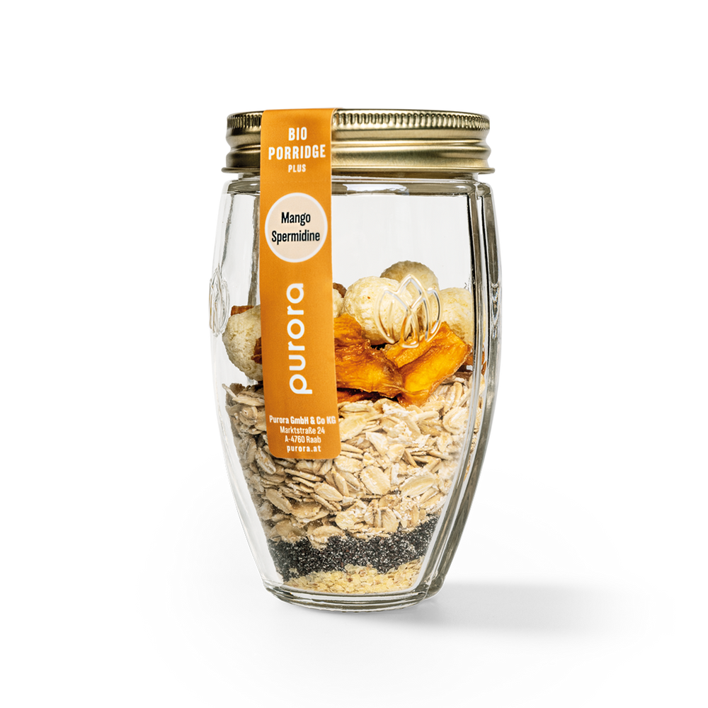 PORRIDGE PLUS - Mango, Mohn, Spermidine