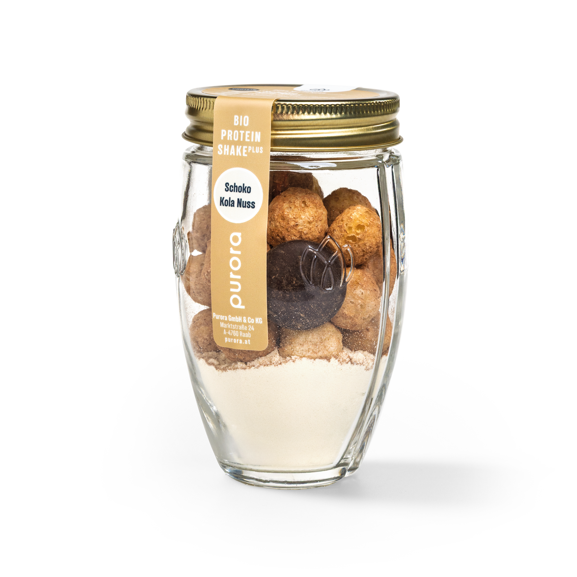 PROTEIN SHAKE PLUS - Schoko, Kola Nuss