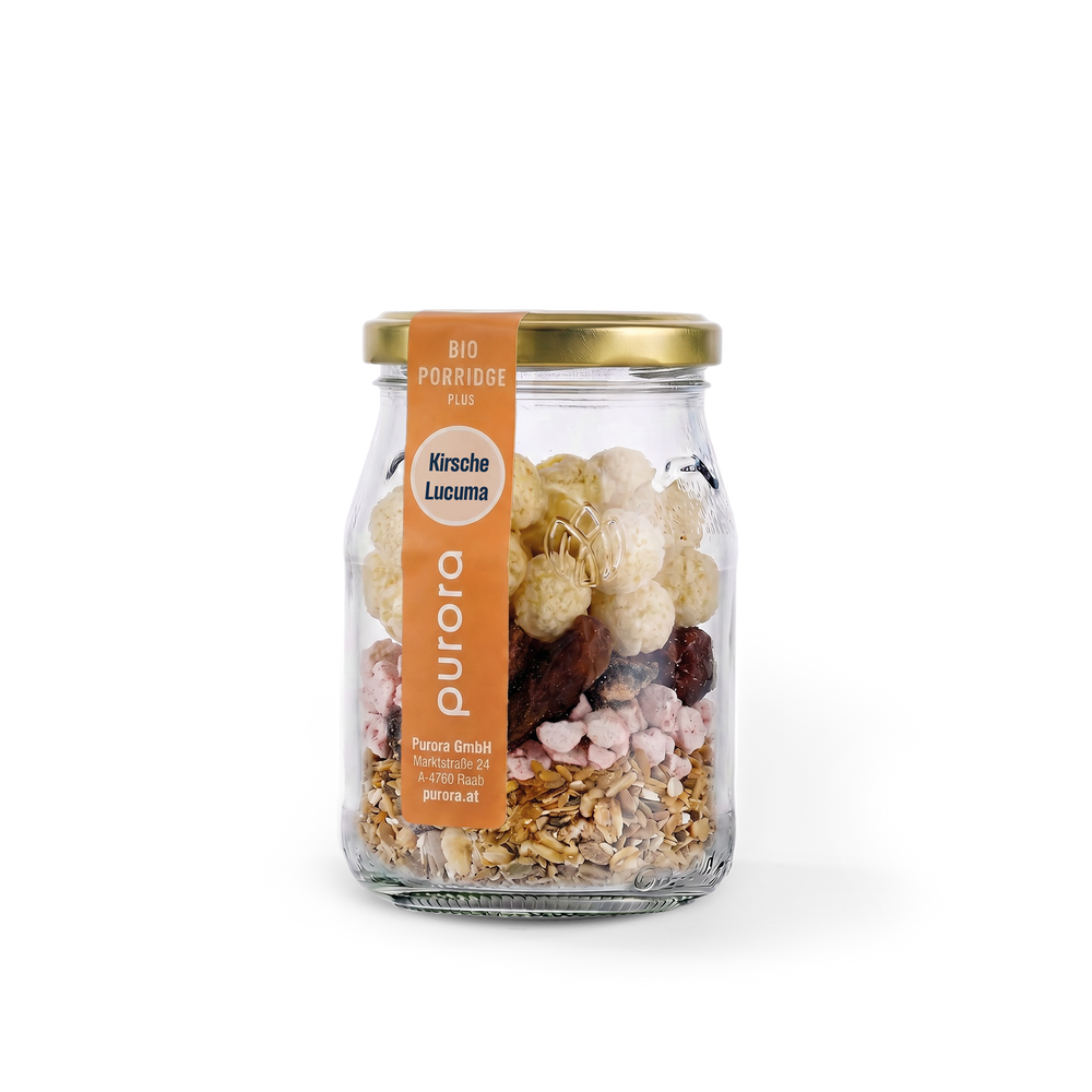 PORRIDGE PLUS - Kirsche, Cashew, Lucuma