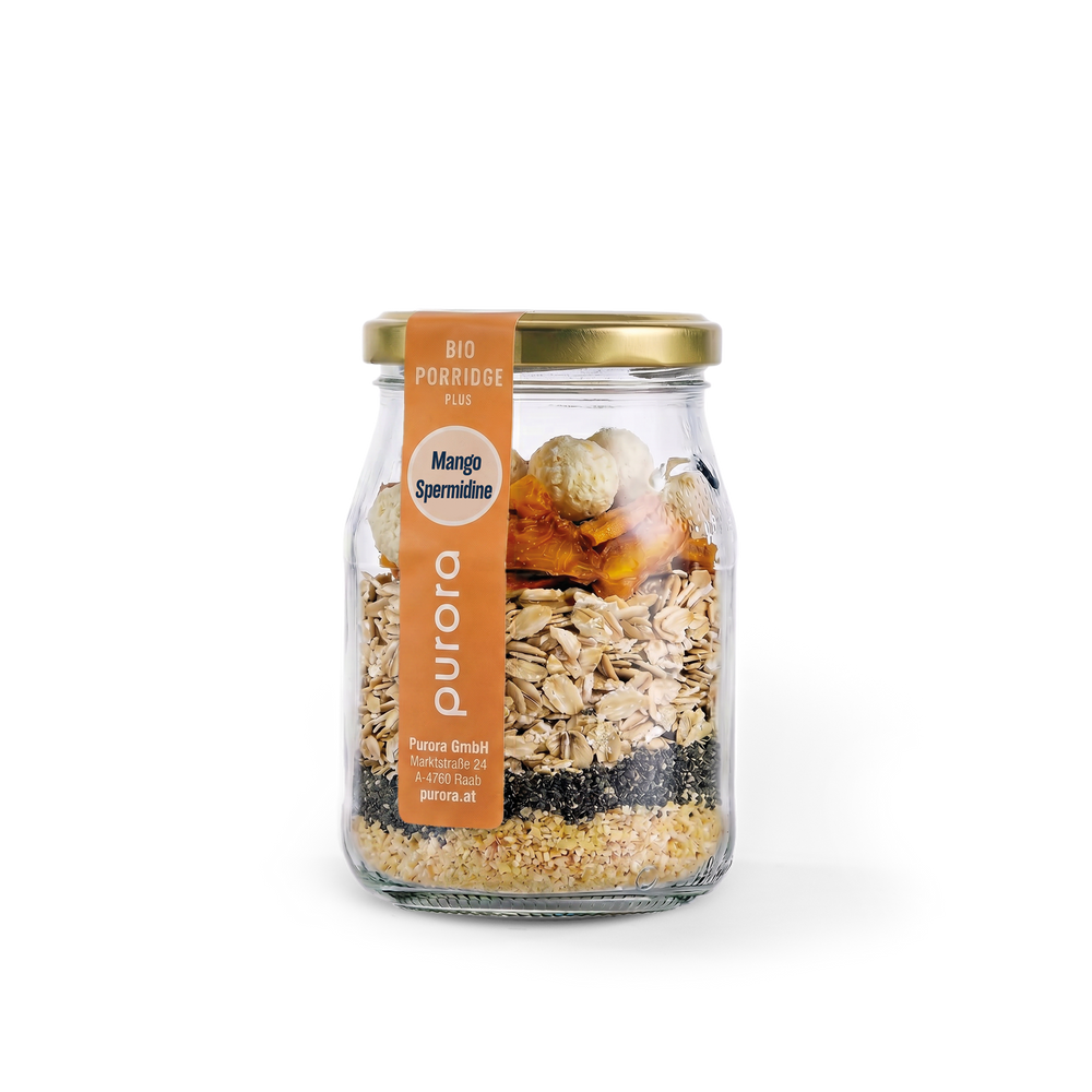 PORRIDGE PLUS - Mango, Mohn, Spermidine