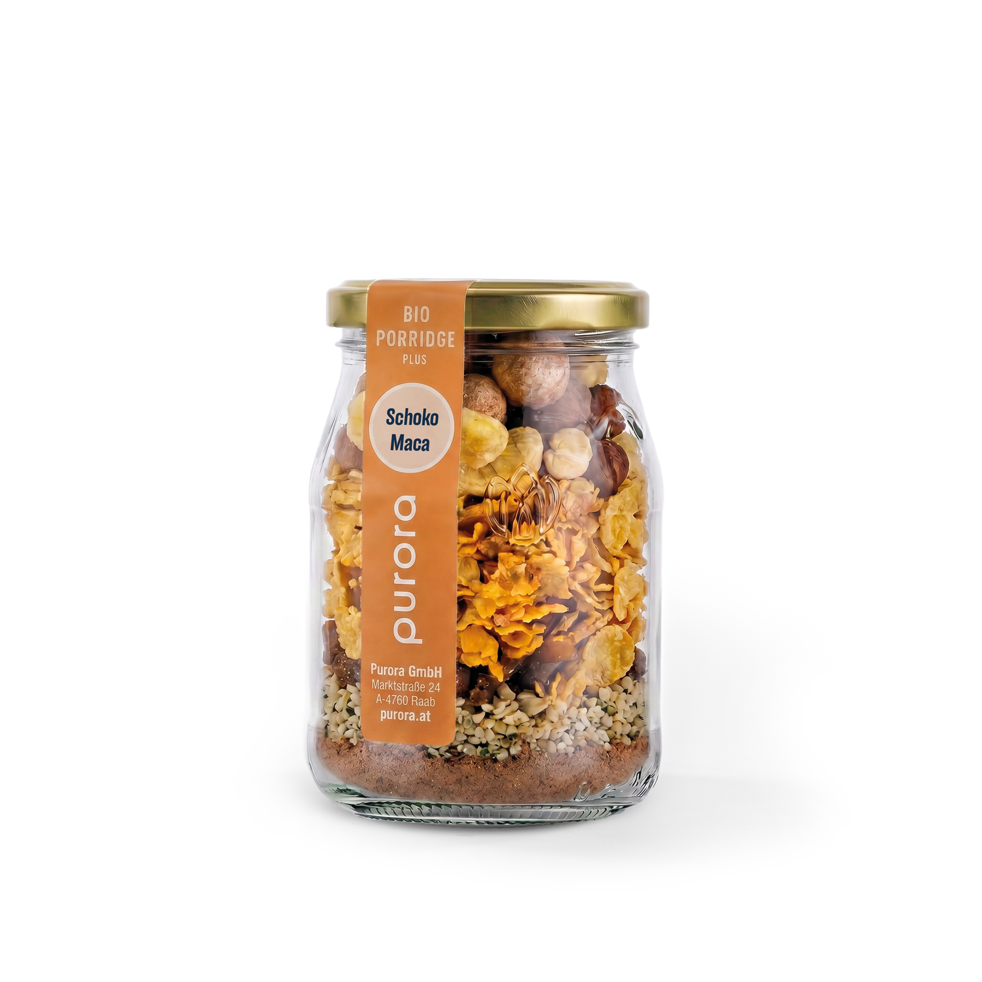 PORRIDGE PLUS - Schoko, Cashew, Maca — 8er Bundle