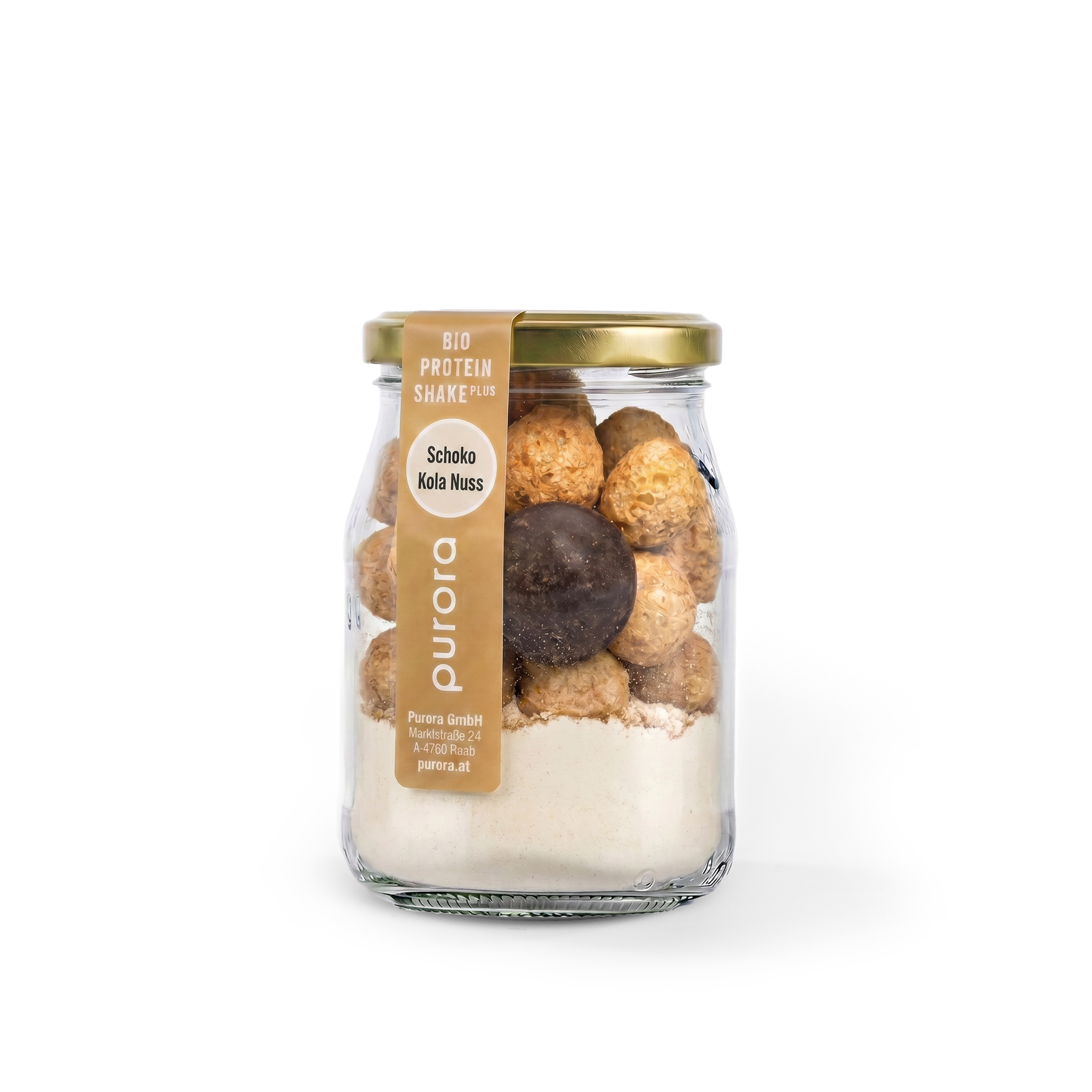 PROTEIN SHAKE PLUS - Schoko, Kola Nuss