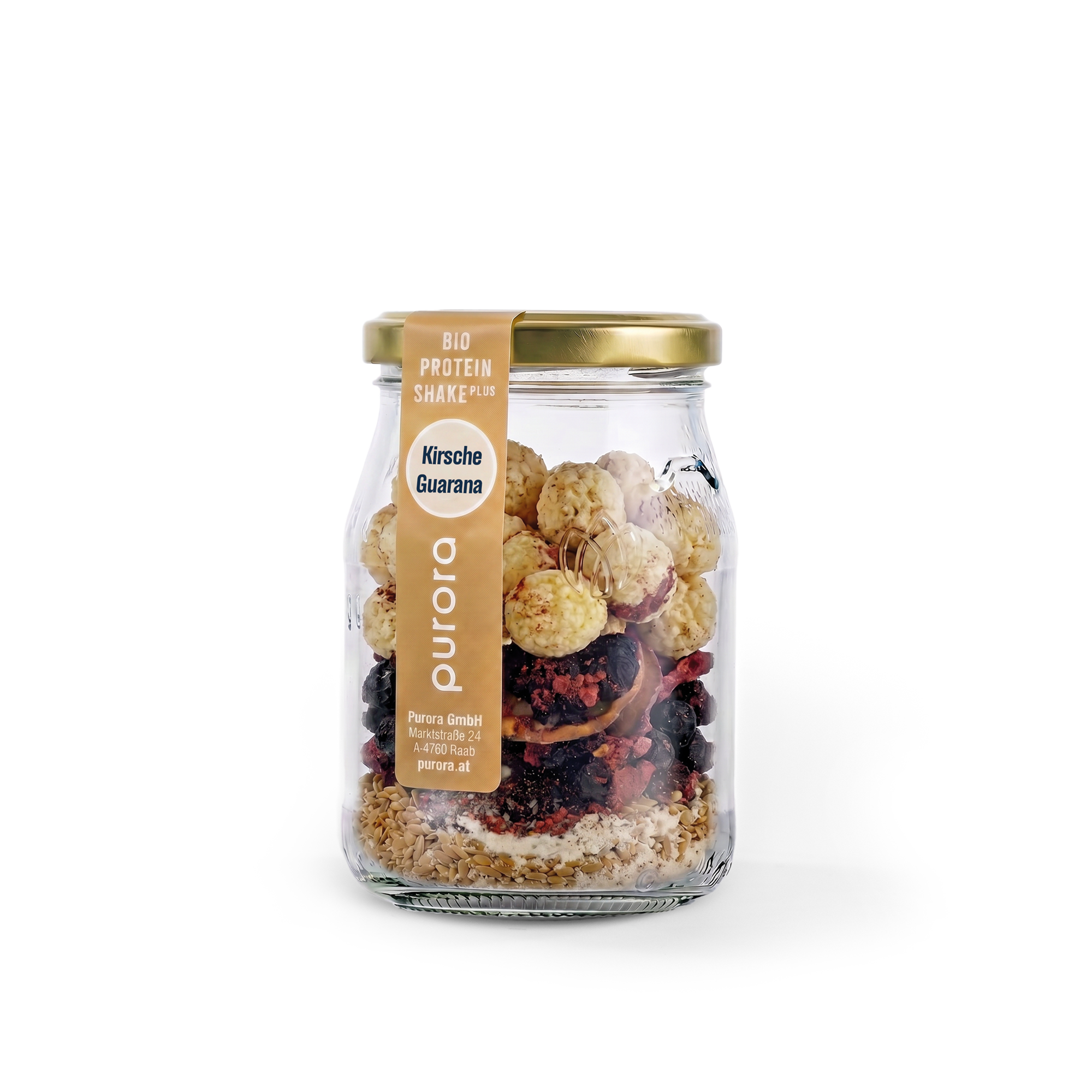 PROTEIN SHAKE PLUS - Kirsche, Chia, Guarana