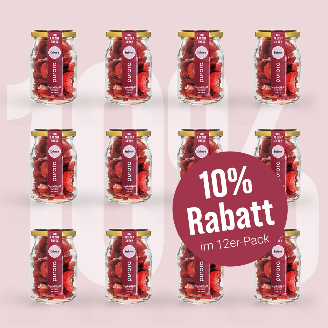 FRUCHT SNACK - Erdbeere handselektiert