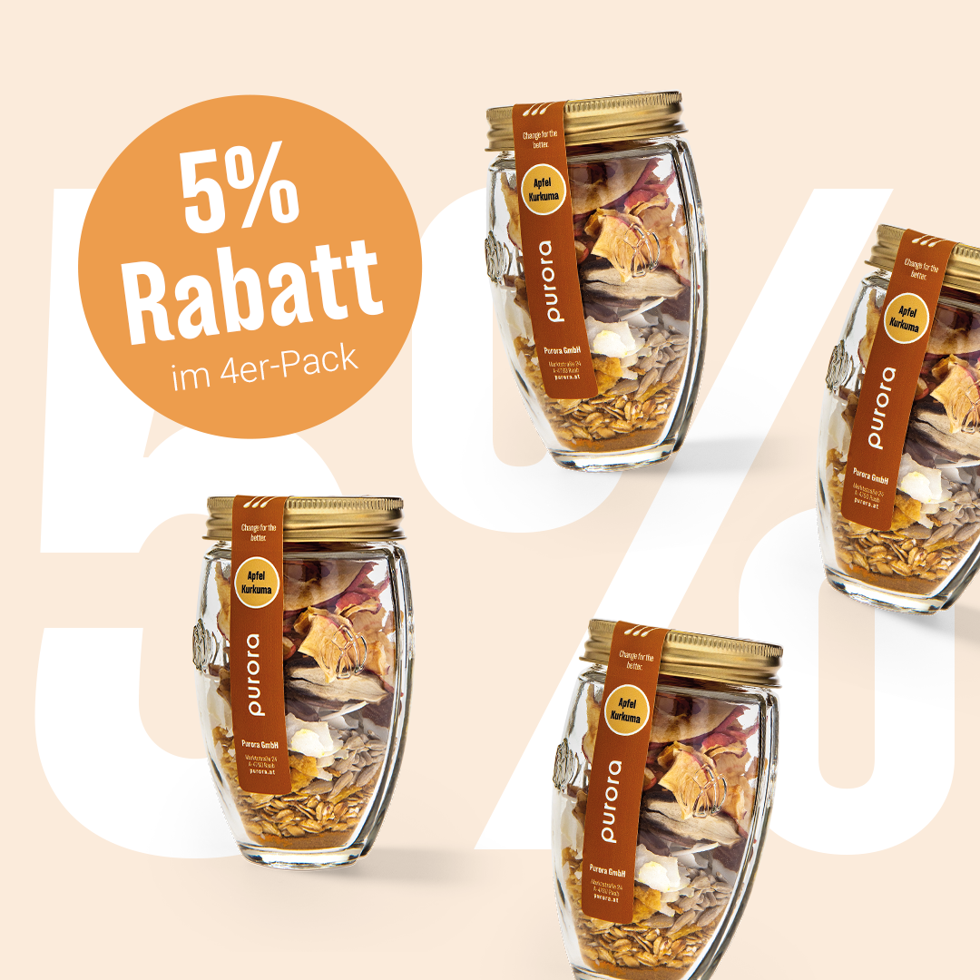 PORRIDGE PLUS - Apfel, Kurkuma, Zimt