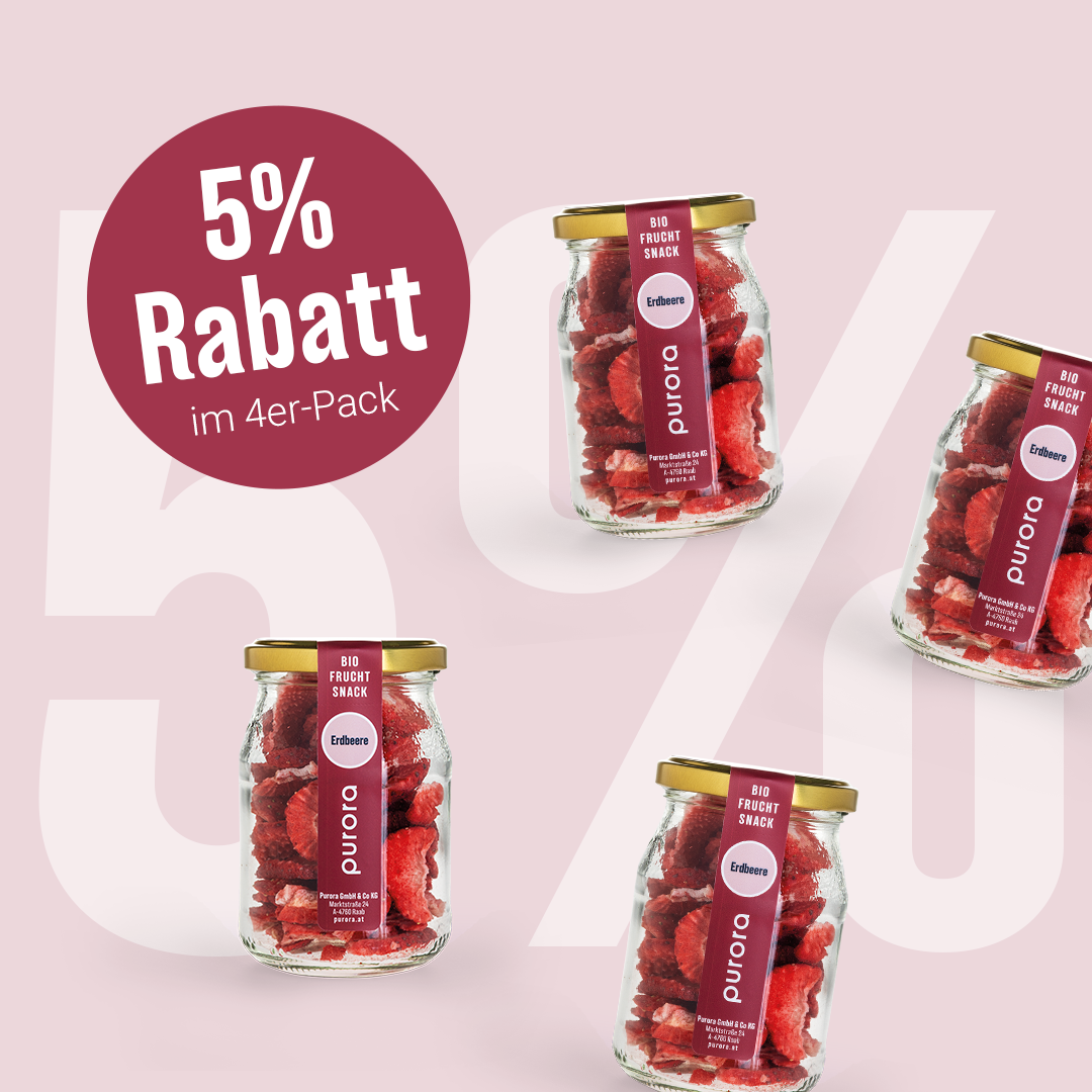 FRUCHT SNACK - Erdbeere handselektiert