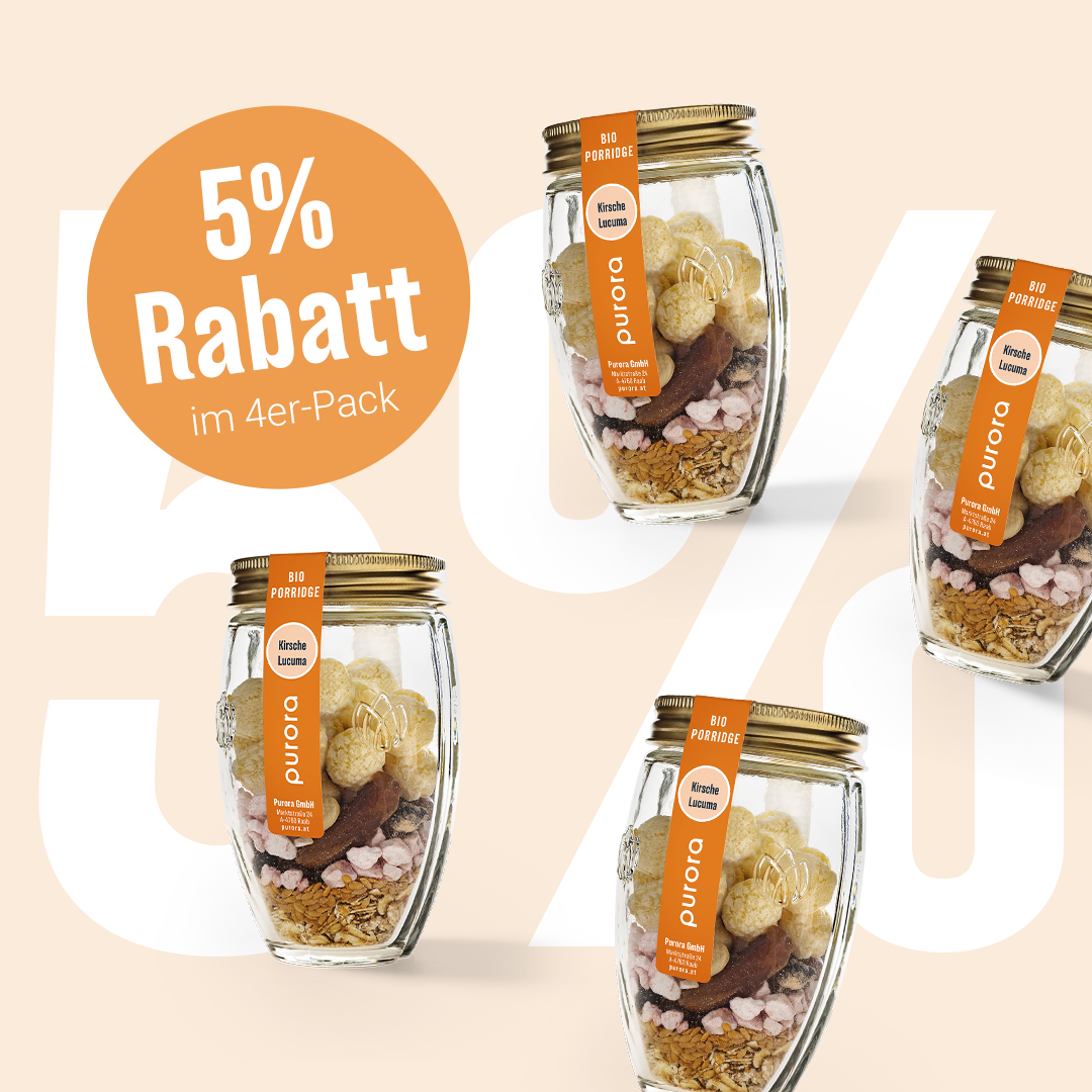 PORRIDGE PLUS - Kirsche, Cashew, Lucuma