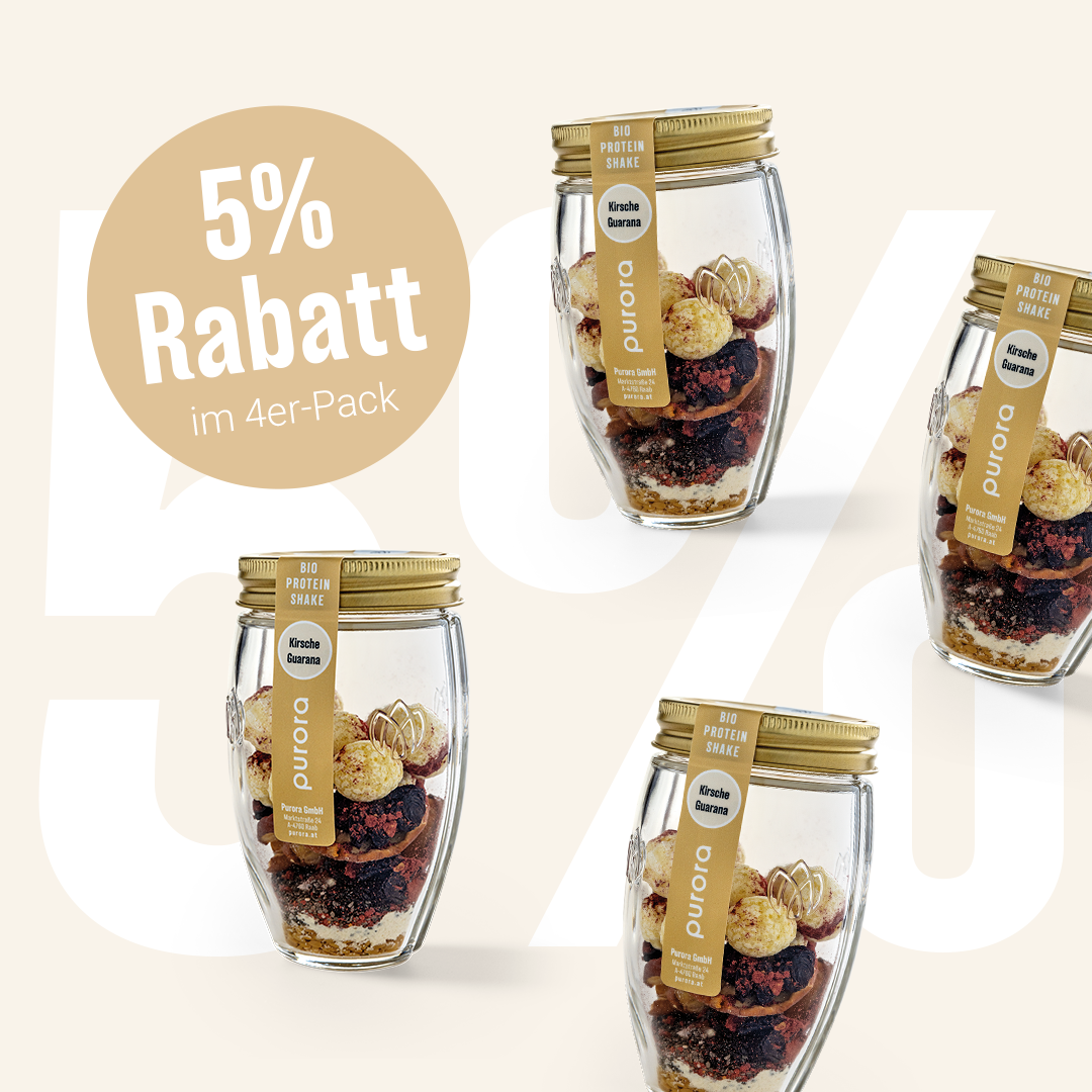 PROTEIN SHAKE PLUS - Kirsche, Chia, Guarana