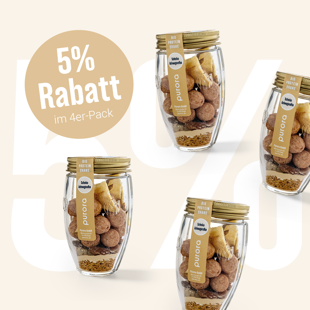 PROTEIN SHAKE PLUS - Schoko, Birne, Ashwagandha