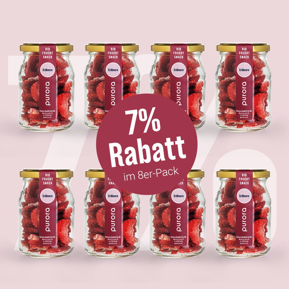 FRUCHT SNACK - Erdbeere handselektiert