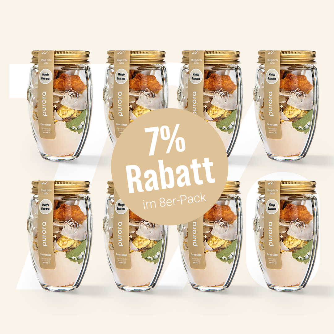 PROTEIN SHAKE PLUS - Mango, Guarana, Weizengras