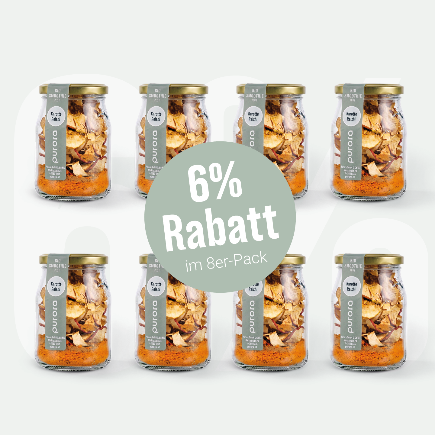 DTX SMOOTHIE PLUS - Karotte, Kurkuma, Reishi