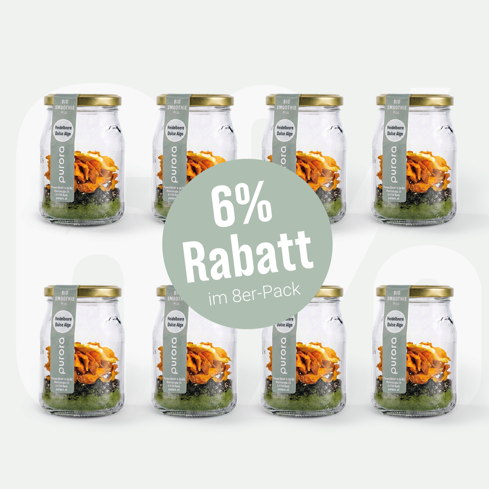 DTX SMOOTHIE PLUS - Wildheidelbeere, Spirulina, Dulse Alge