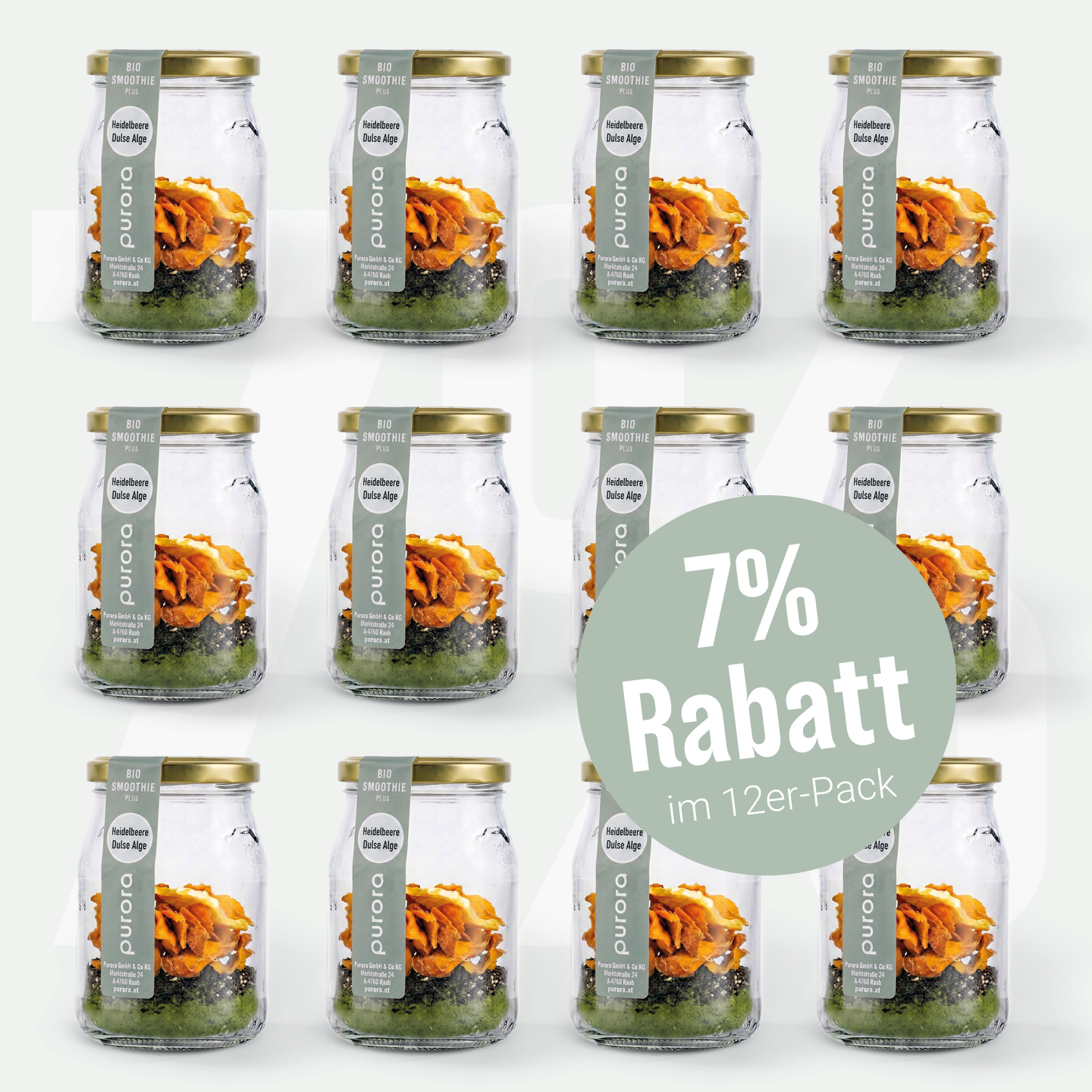 DTX SMOOTHIE PLUS - Wildheidelbeere, Spirulina, Dulse Alge