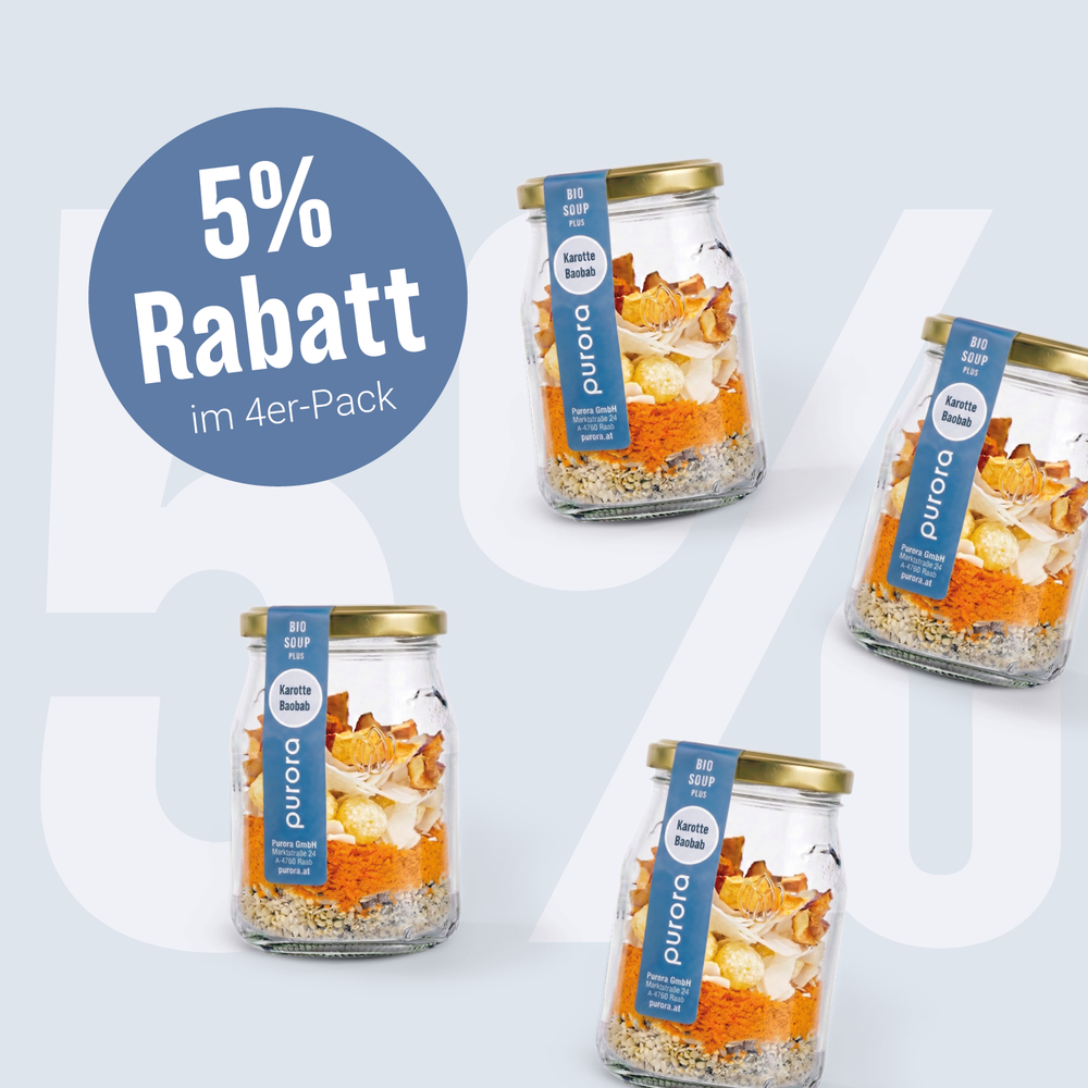 SOUP PLUS - Karotte, Apfel, Baobab