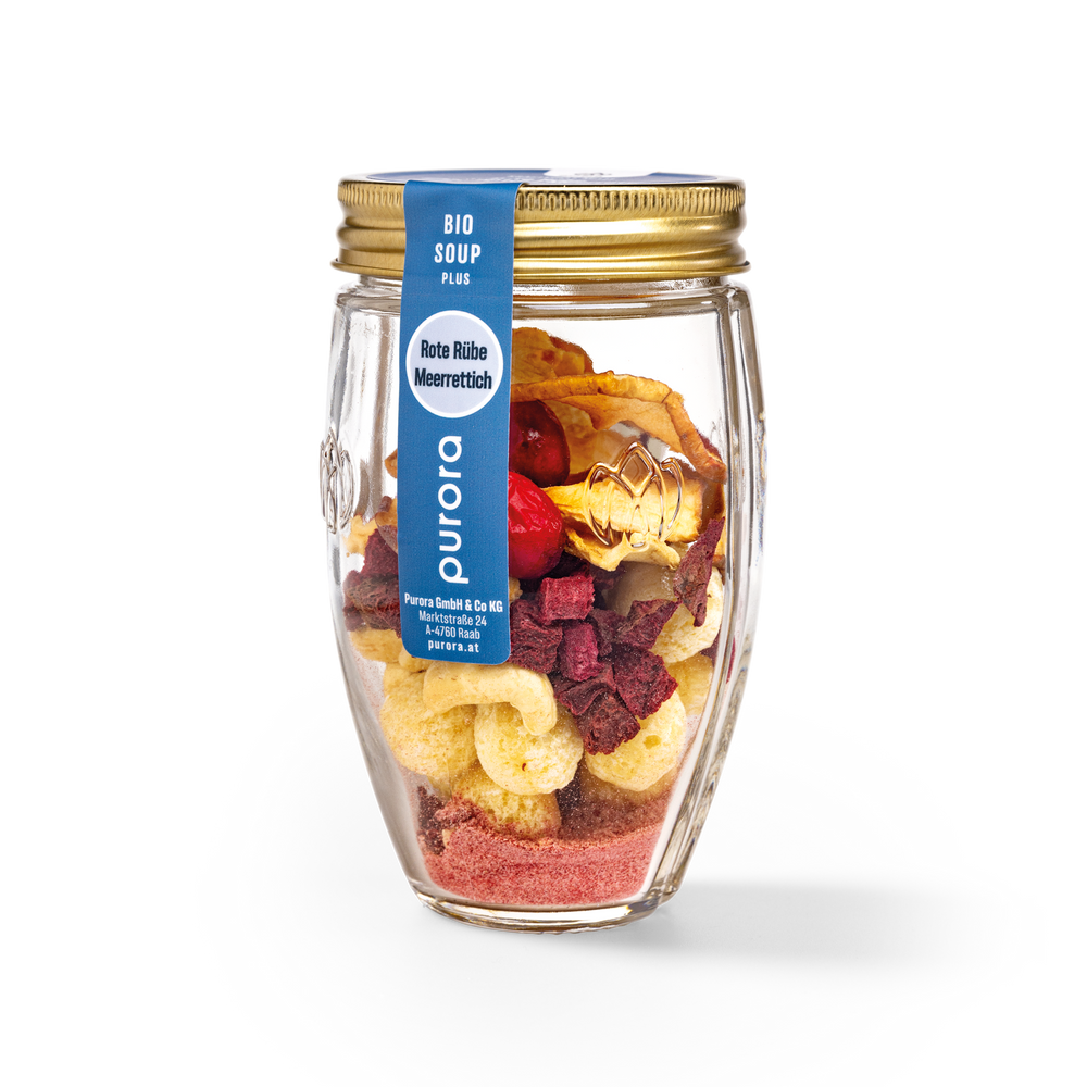 SOUP PLUS - Rote Rübe, Apfel, Meerrettich