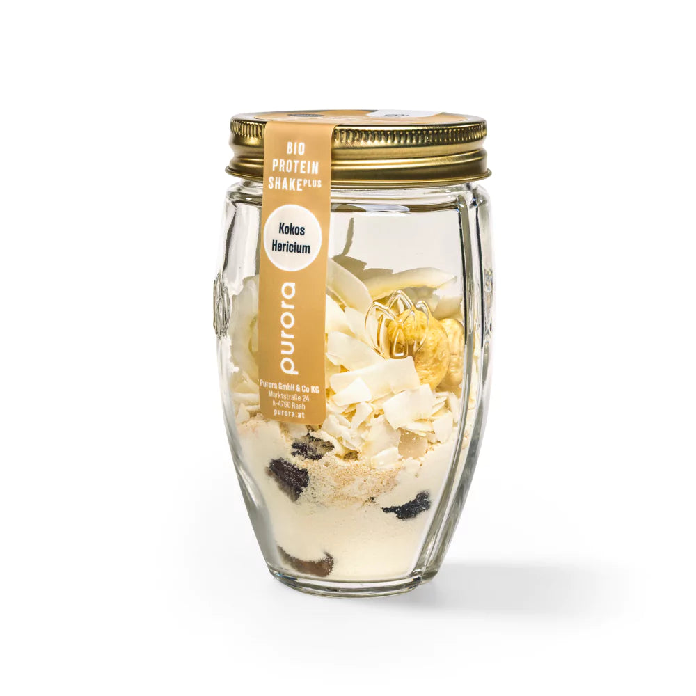 PROTEIN SHAKE PLUS - Kokos, Cashew, Hericium