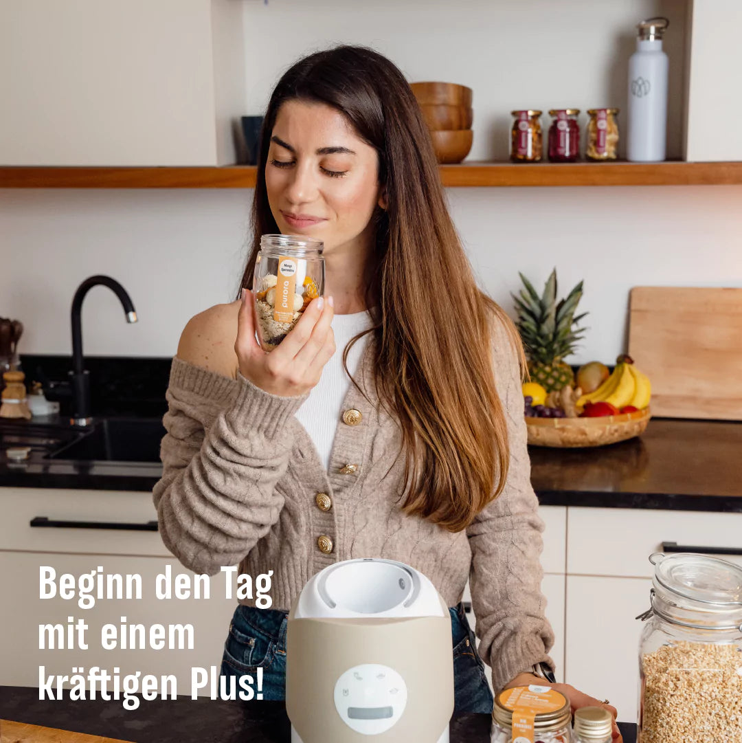 PORRIDGE PLUS - Wildheidelbeere, Apfel, Guarana