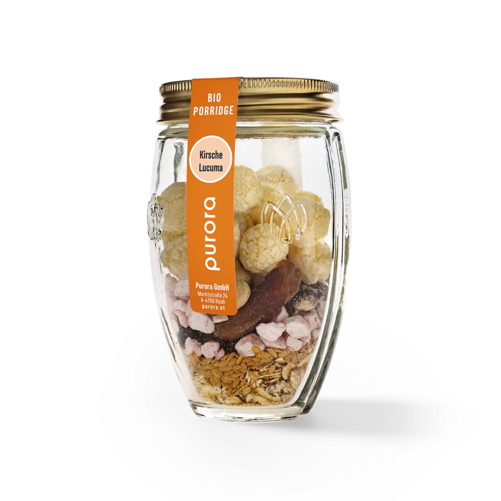 PORRIDGE PLUS - Kirsche, Cashew, Lucuma