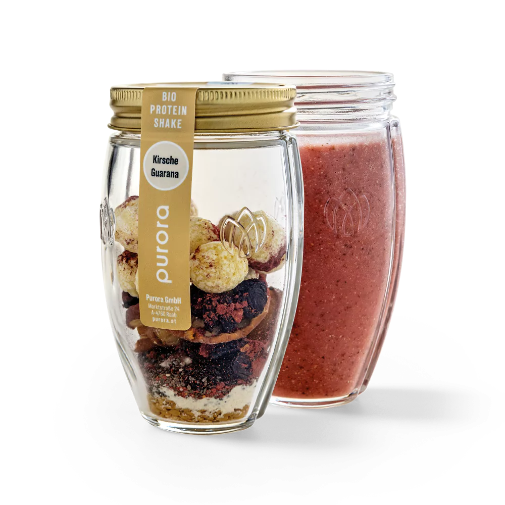 AKTION | PROTEIN SHAKE PLUS - Kirsche, Chia, Guarana