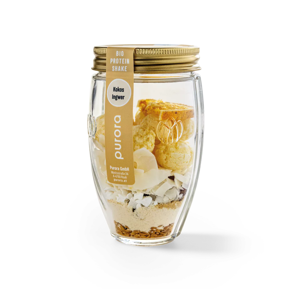 AKTION | PROTEIN SHAKE PLUS - Kokos, Orange, Ingwer