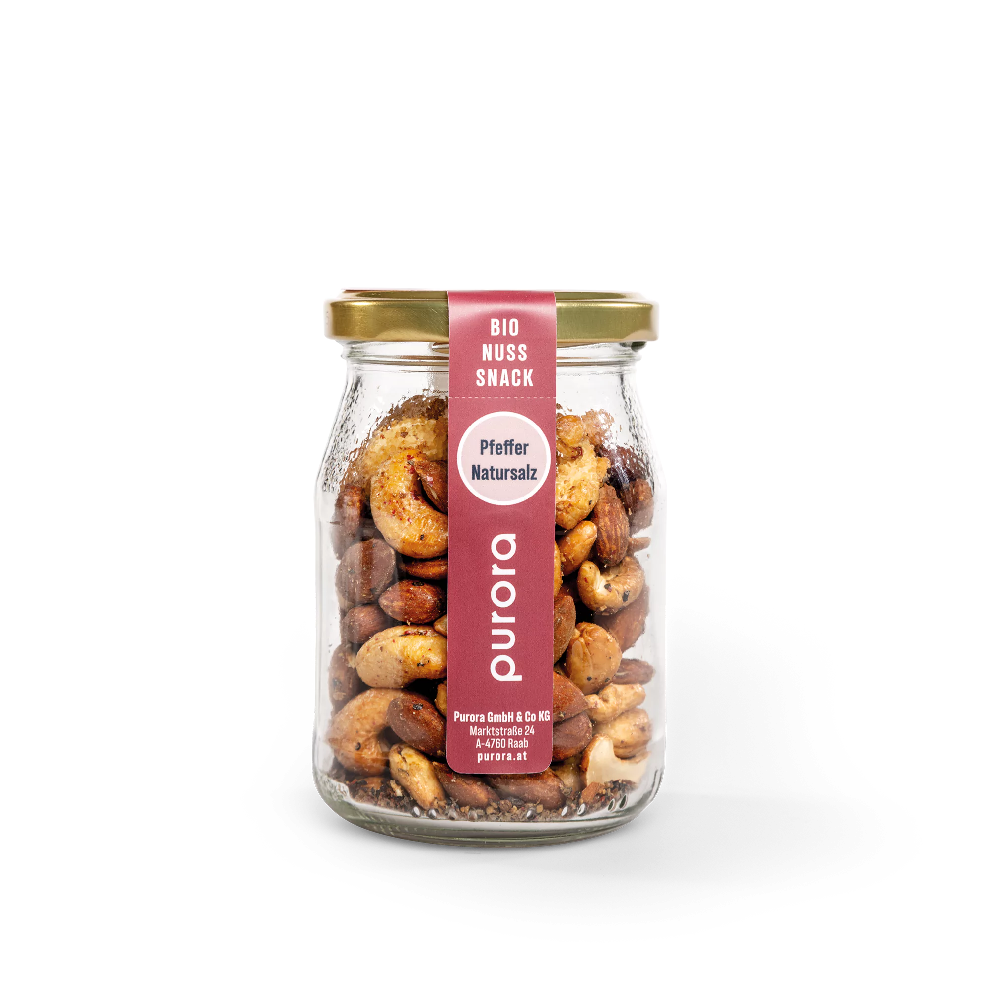 NUSS SNACK - Pfeffer & Natursalz