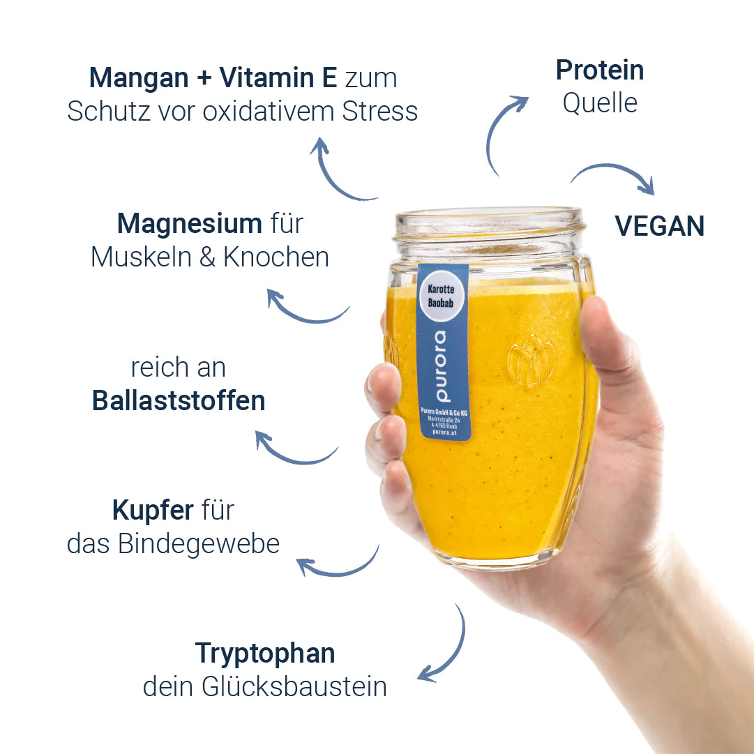 SOUP PLUS - Karotte, Apfel, Baobab