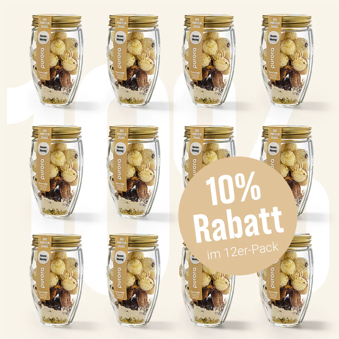 PROTEIN SHAKE PLUS - Banane, Vanille, Ginseng