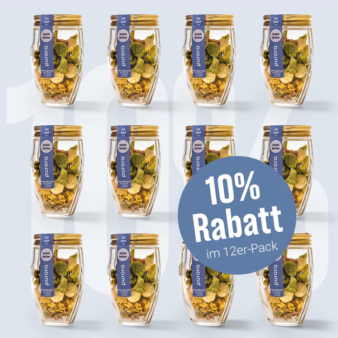 SOUP PLUS - Brokkoli, Cashew, Hericium