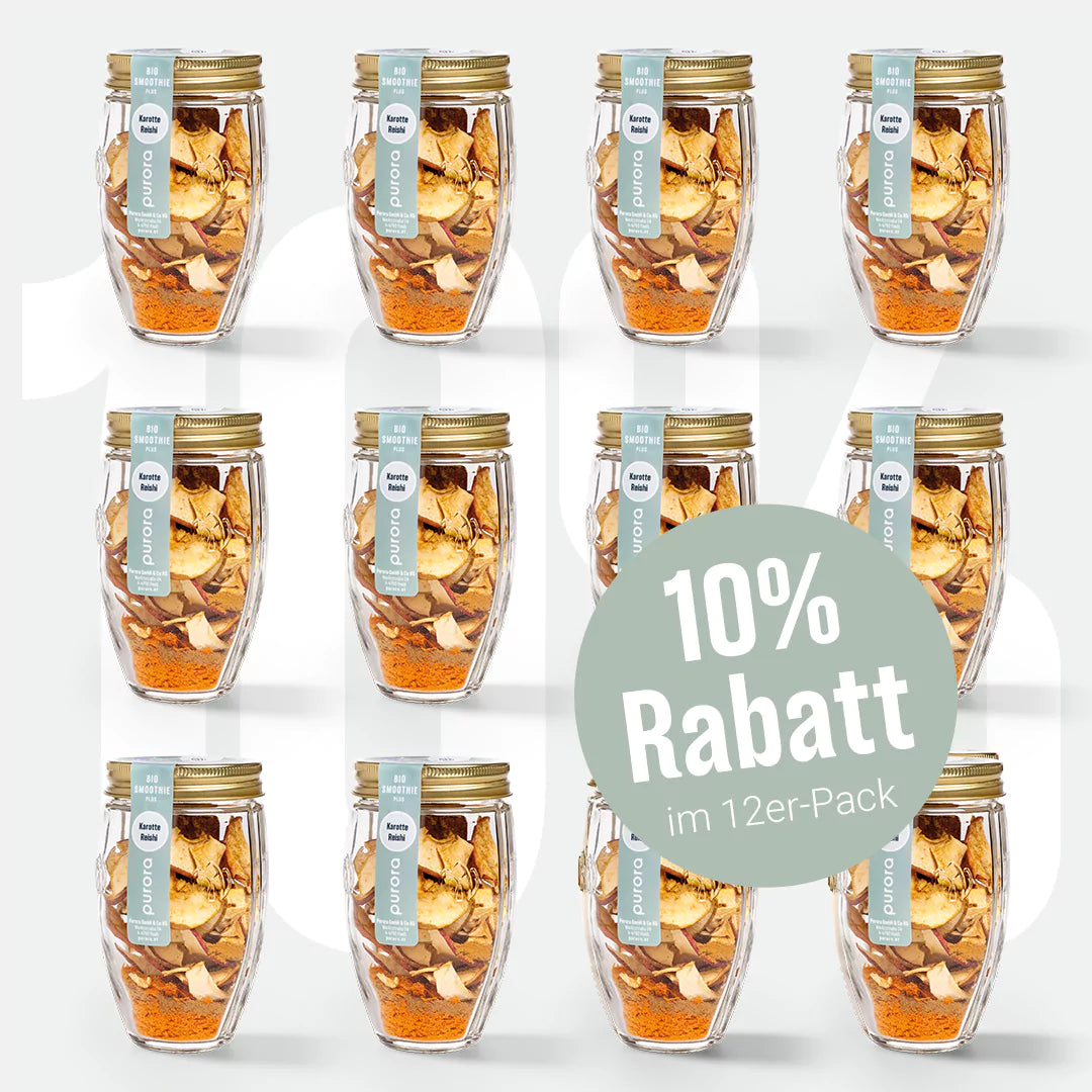 SMOOTHIE PLUS - Karotte, Kurkuma, Reishi