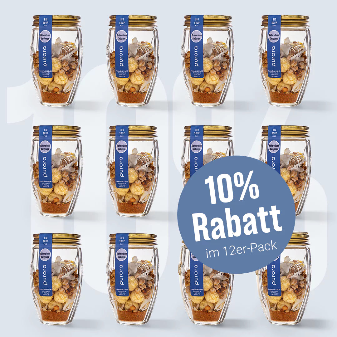 SOUP PLUS - Kichererbsen, Curry, Cordyceps