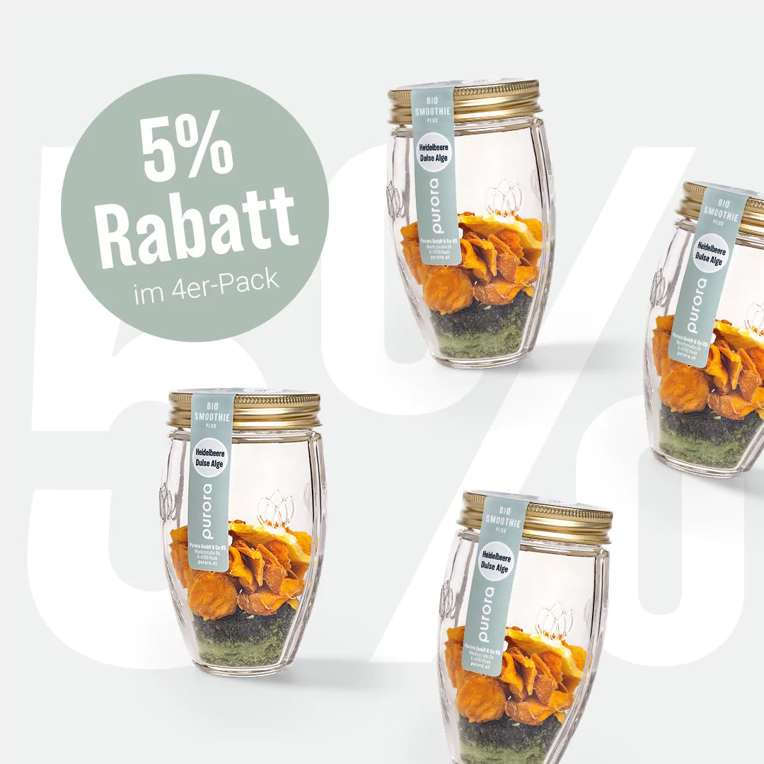 SMOOTHIE PLUS - Wildheidelbeere, Spirulina, Dulse Alge