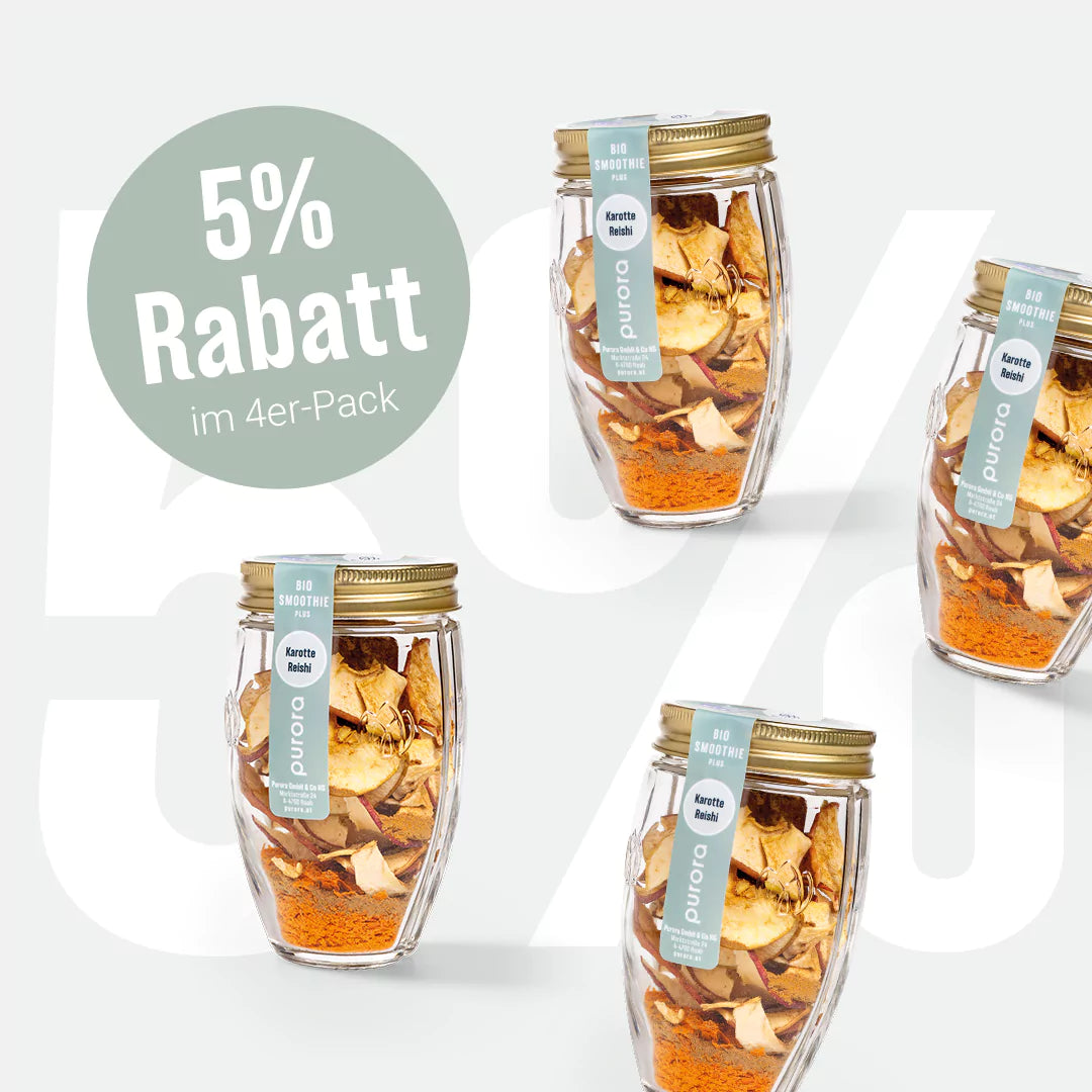 SMOOTHIE PLUS - Karotte, Kurkuma, Reishi