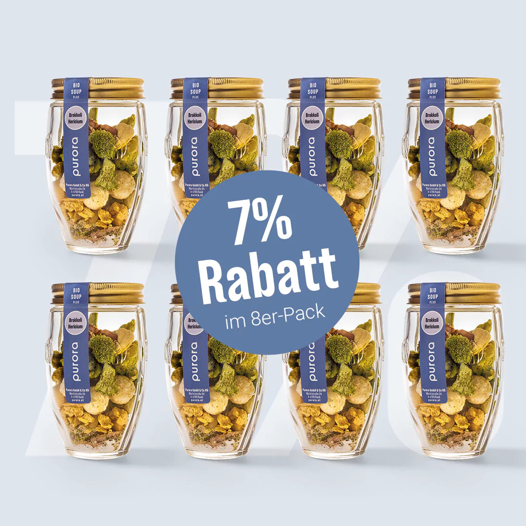 SOUP PLUS - Brokkoli, Cashew, Hericium