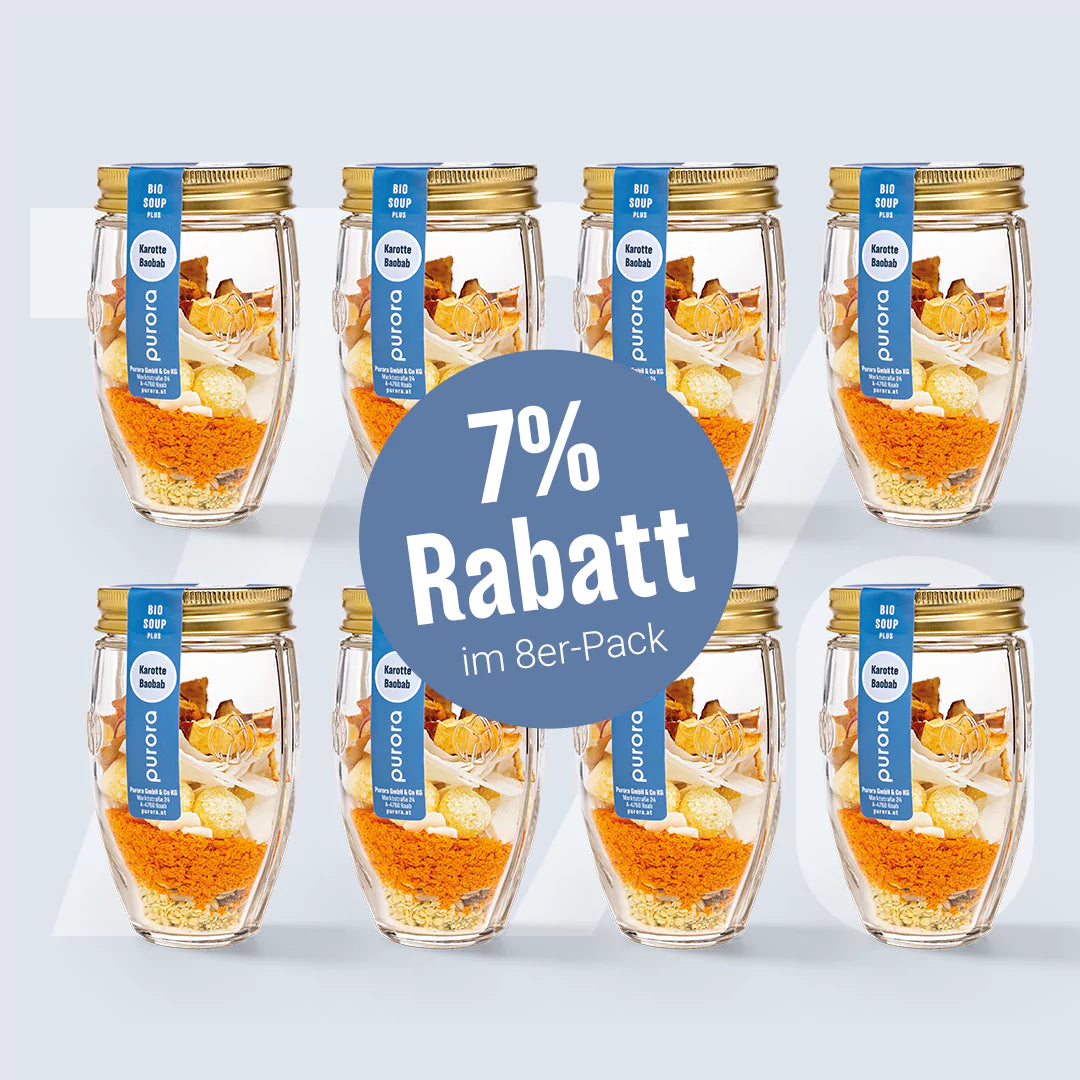 SOUP PLUS - Karotte, Apfel, Baobab