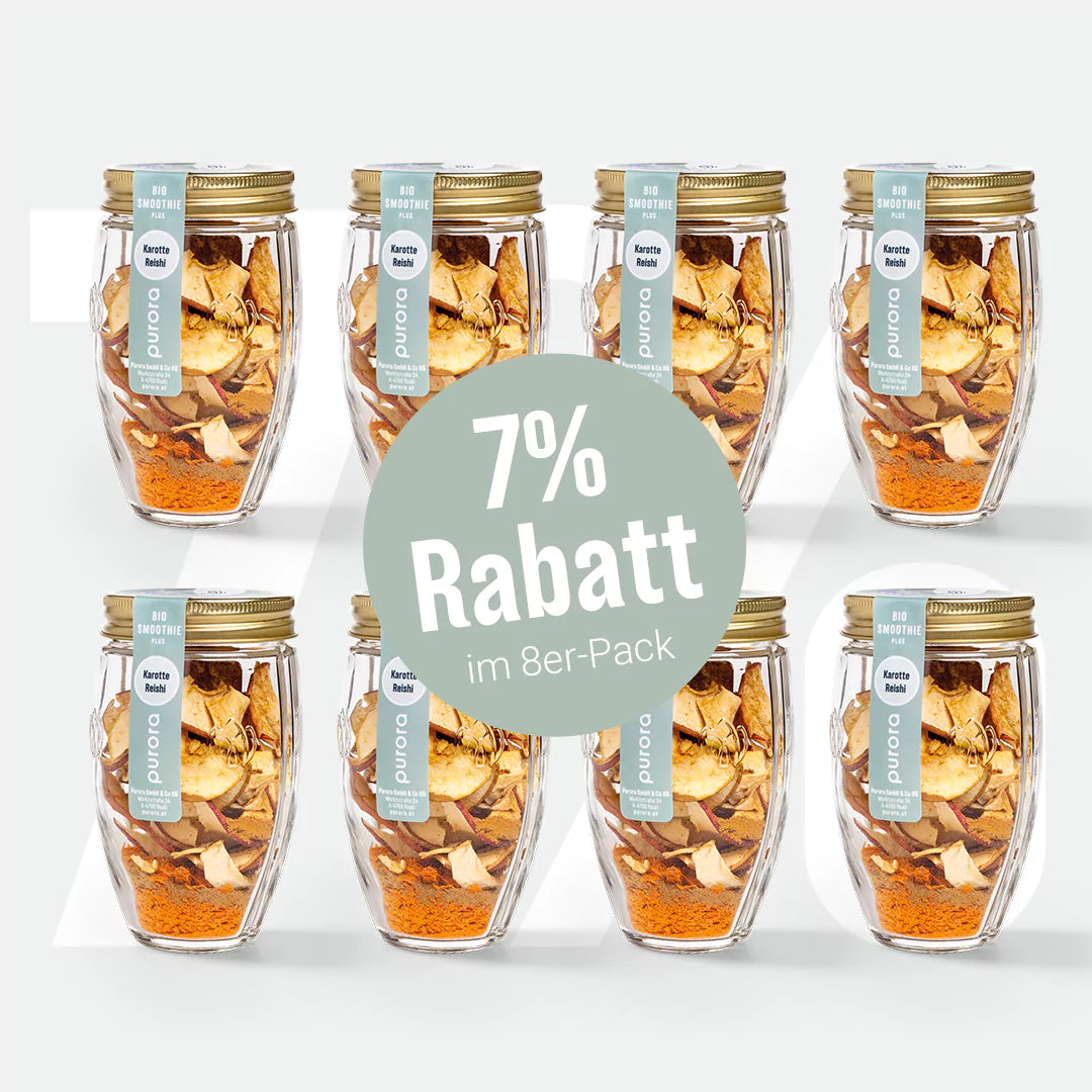 SMOOTHIE PLUS - Karotte, Kurkuma, Reishi