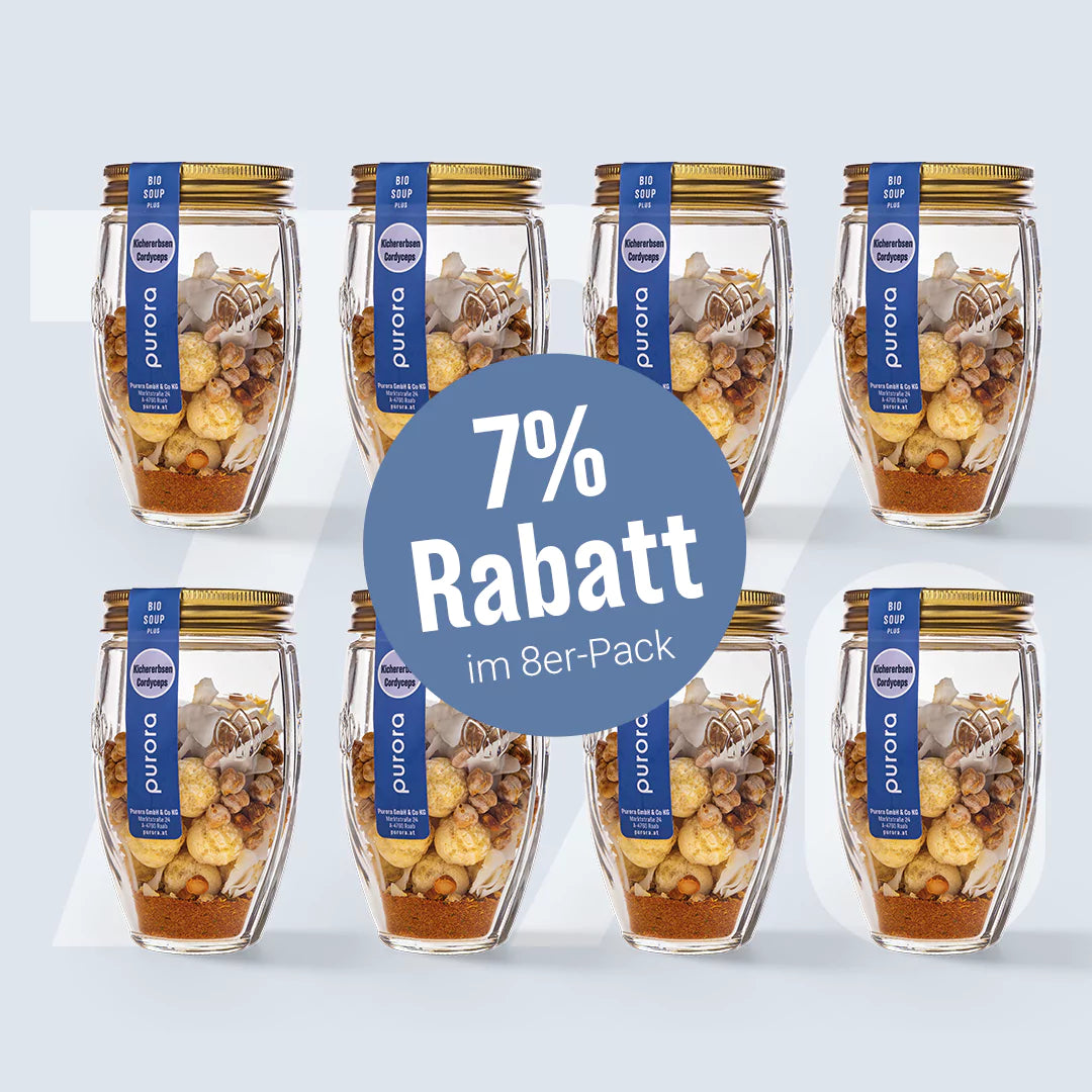 SOUP PLUS - Kichererbsen, Curry, Cordyceps