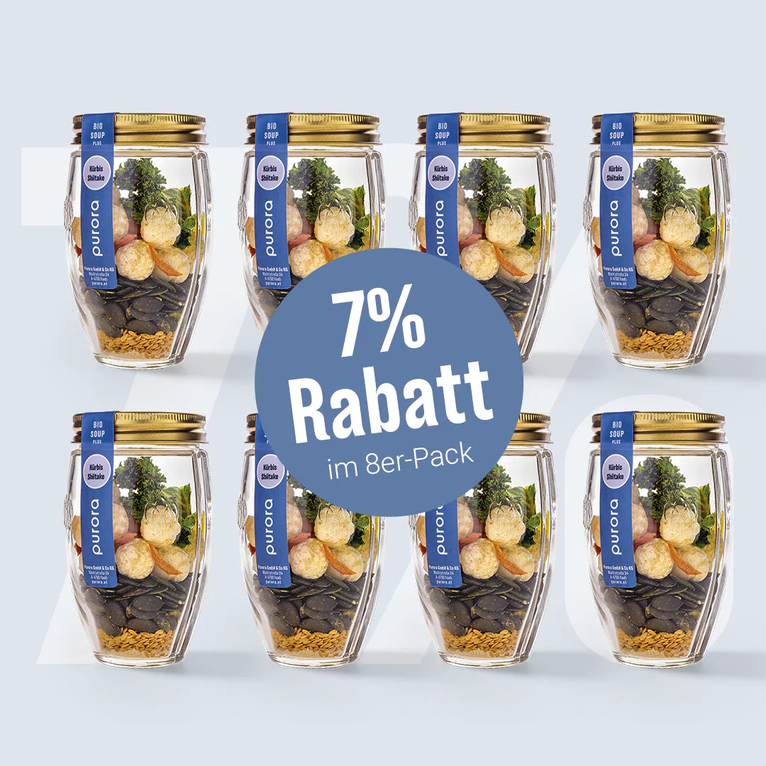 SOUP PLUS - Kürbiskern, Orange, Shiitake