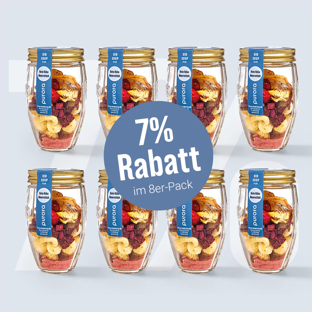 SOUP PLUS - Rote Rübe, Apfel, Meerrettich