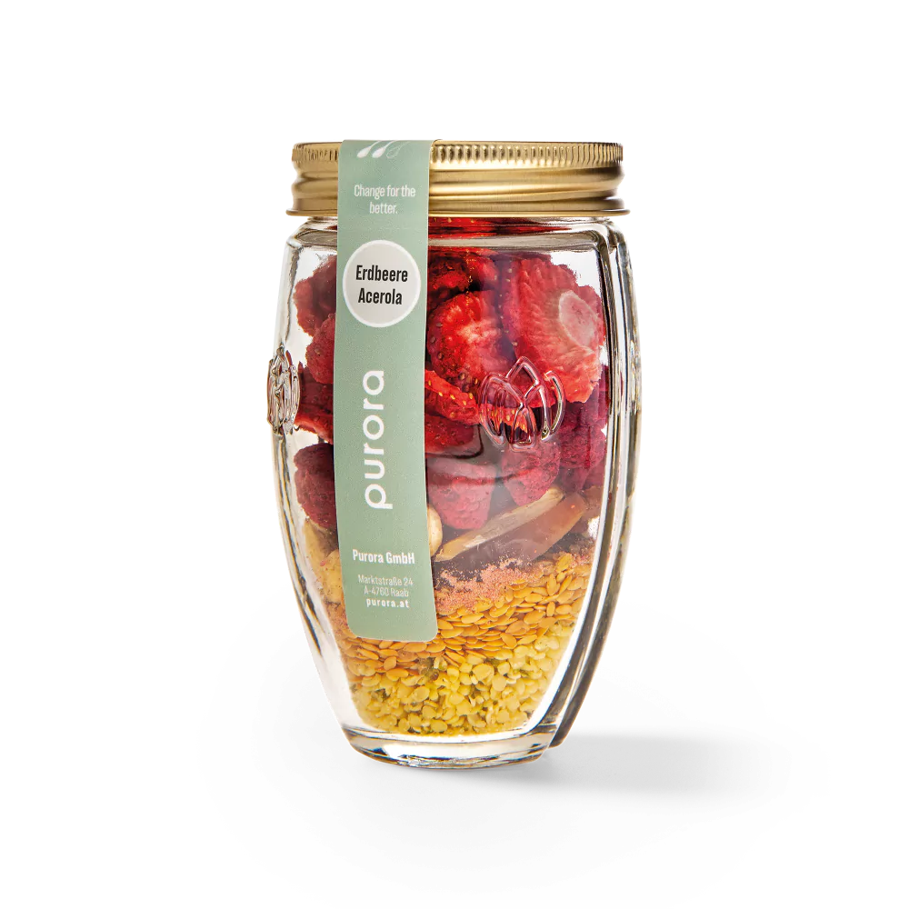 SMOOTHIE PLUS - Erdbeere, Acerola, Hericium