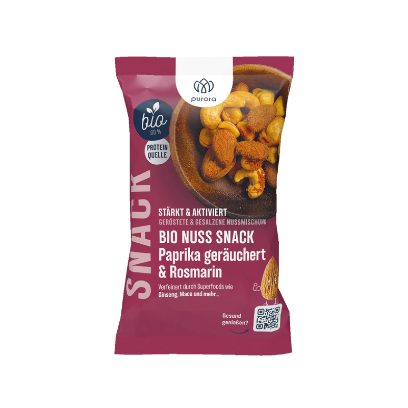 SNACKPACK Nuss - Paprika geräuchert & Rosmarin