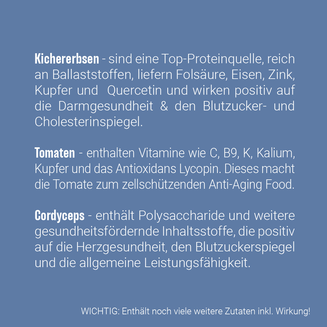 SOUP PLUS - Kichererbsen, Curry, Cordyceps