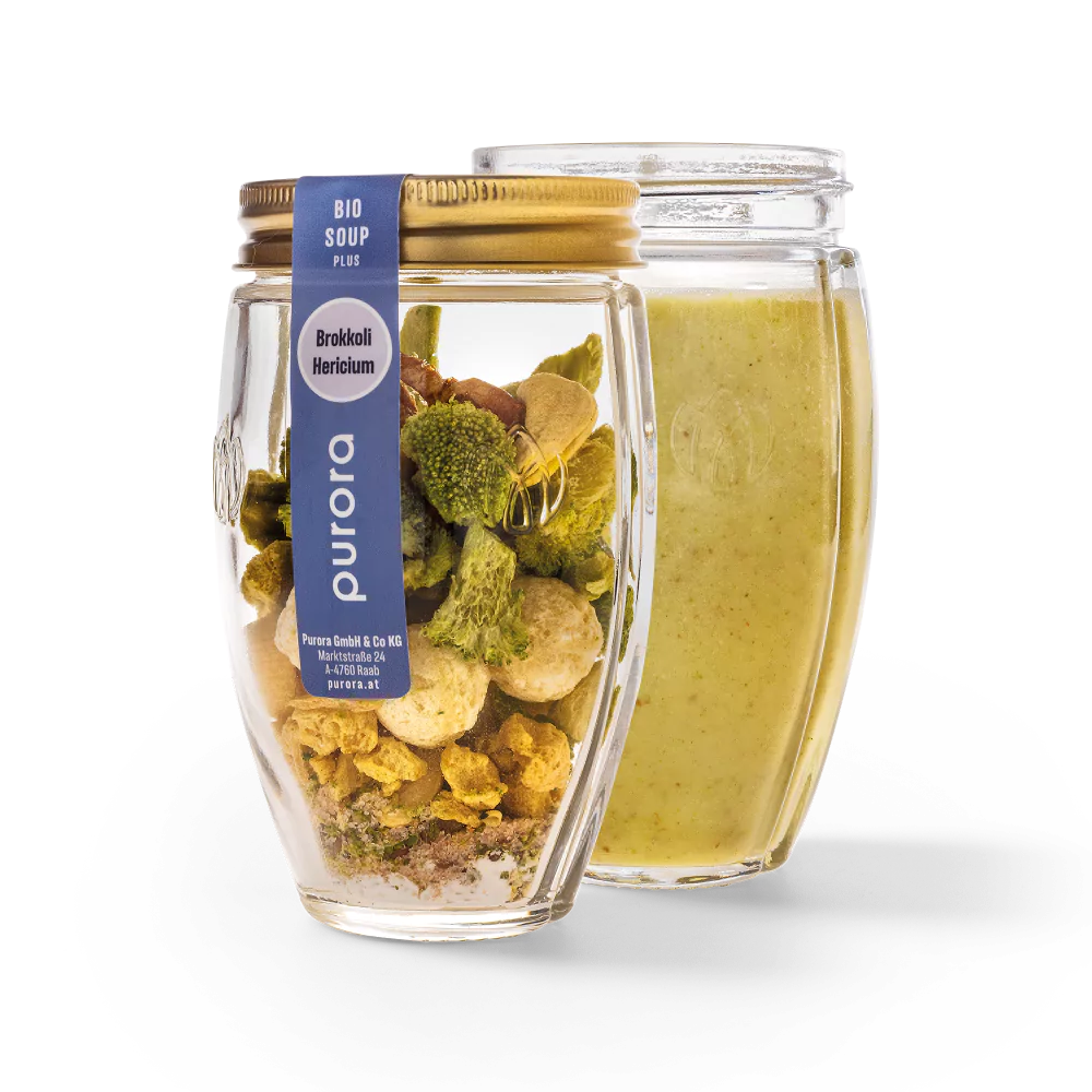 AKTION | SOUP PLUS - Brokkoli, Cashew, Hericium