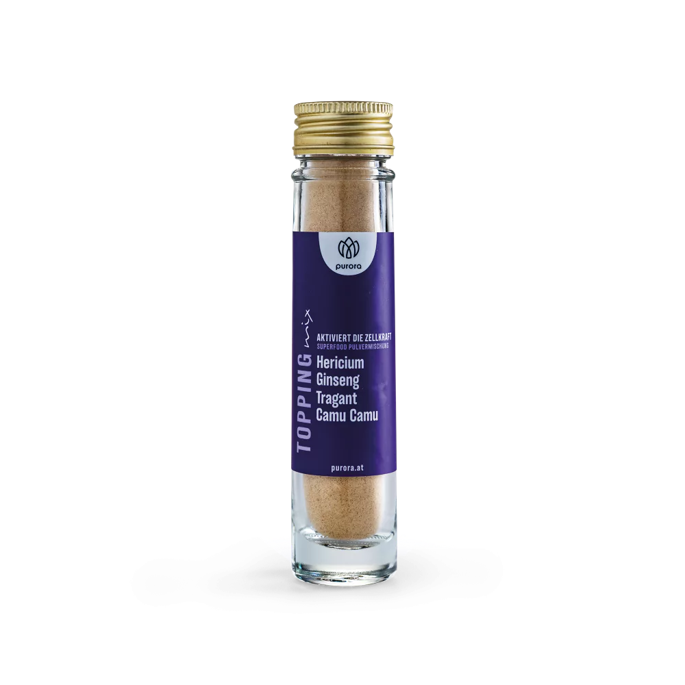 AKTION | TOPPING MIX - Hericium, Ginseng, Tragant, Camu Camu