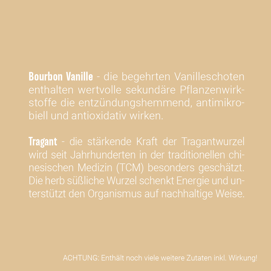 PROTEIN SHAKE PLUS - Bourbon Vanille, Tragant