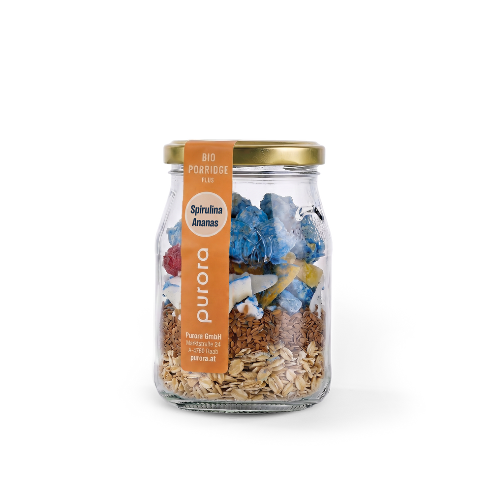  PORRIDGE PLUS - Spirulina, Kokos, Ananas