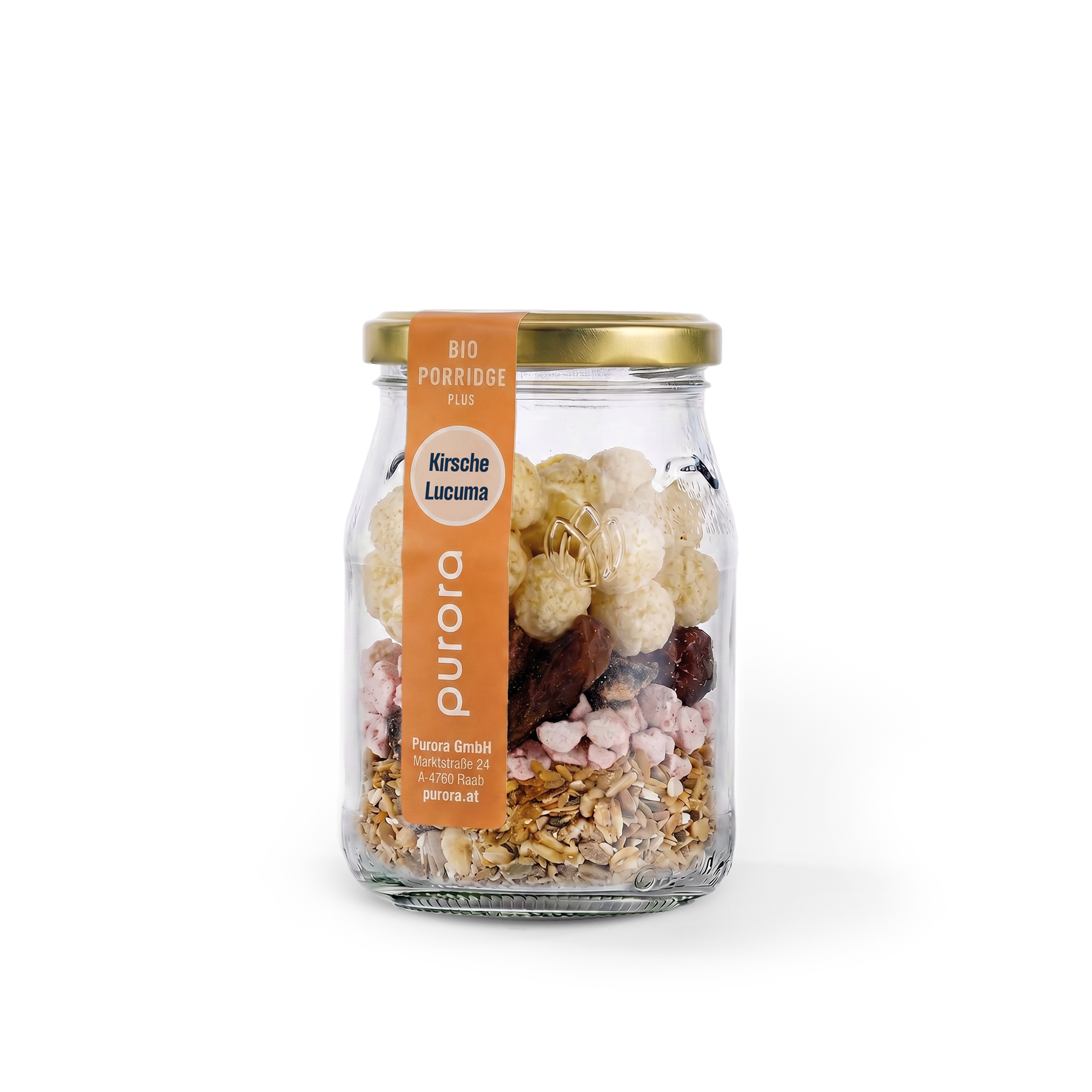 PORRIDGE PLUS - Kirsche, Cashew, Lucuma