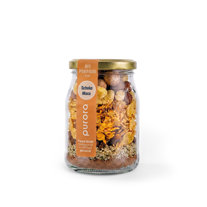 PORRIDGE PLUS - Schoko, Cashew, Maca — 12er Bundle